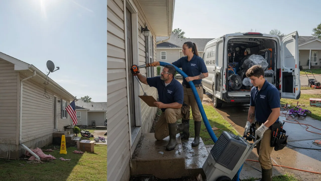 Ceiling Water Damage Restoration in Ballantine, MT near me